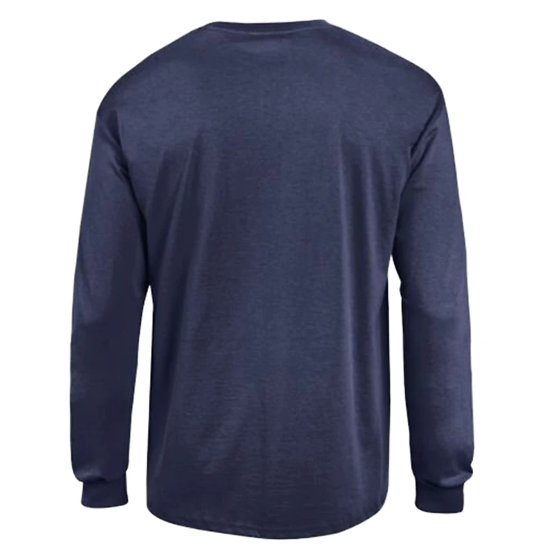 T-shirt à manches longues Champion rouge New England Patriots avec logo en arc sur le dessus