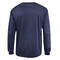 T-shirt à manches longues Champion rouge New England Patriots avec logo en arc sur le dessus
