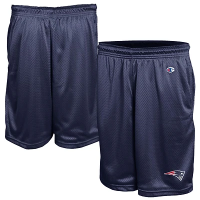 Short en maille classique Champion bleu marine New England Patriots pour homme