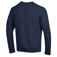 Men's Champion  Navy New England Patriots Powerblend Fleece Sweatshirt
