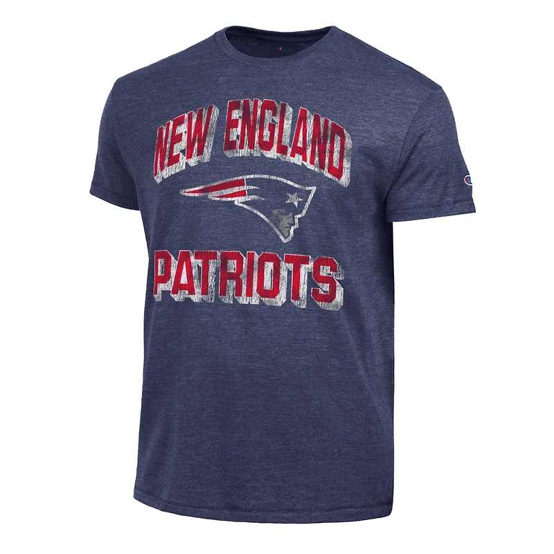 Men's Champion  Navy New England Patriots Ultimate Tri-Blend T-Shirt