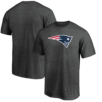 Men's  Charcoal New England Patriots Primary Logo T-Shirt
