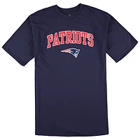 Men's Concepts Sport Navy/Heather Gray New England Patriots Big & Tall T-Shirt Pajama Pants Sleep Set