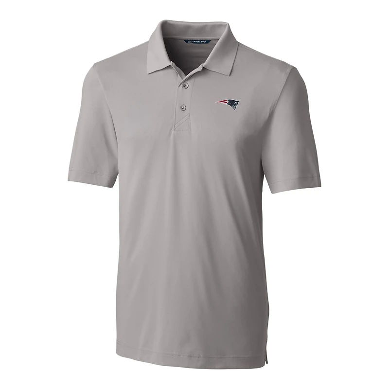 Polo extensible Forge gris Cutter & Buck pour homme, grandes tailles, New England Patriots