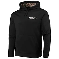 Chandail à capuchon Dunbrooke noir/Realtree Camo New England Patriots Logo Ranger pour homme