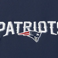 Men's Dunbrooke Navy New England Patriots Big & Tall Archer Softshell Full-Zip Vest