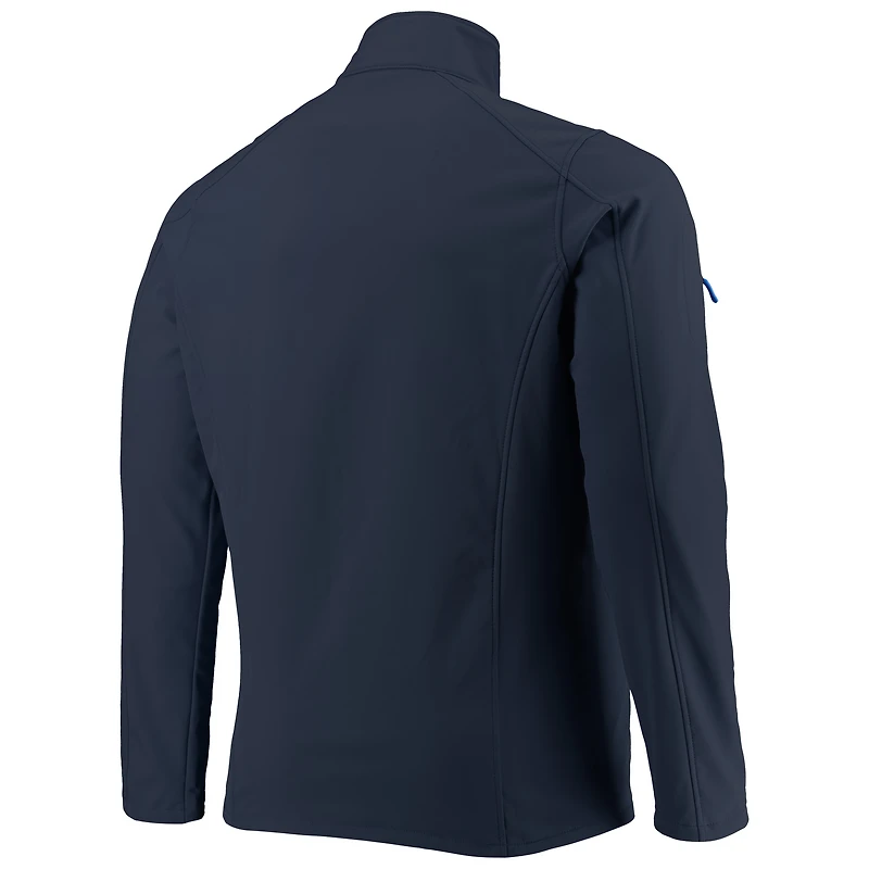 Men's Dunbrooke Navy New England Patriots Big & Tall Sonoma Softshell Full-Zip Jacket