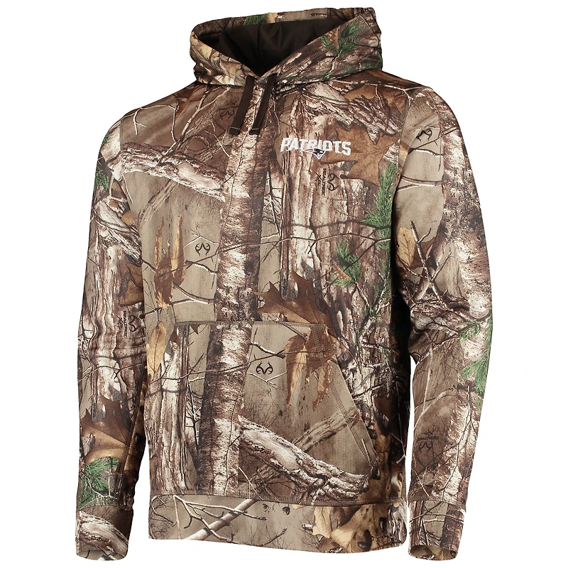 Dunbrooke Realtree Camo New England Patriots Circle Champion Tech Fleece Sweat à capuche pour homme