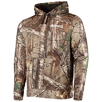 Dunbrooke Realtree Camo New England Patriots Circle Champion Tech Fleece Sweat à capuche pour homme