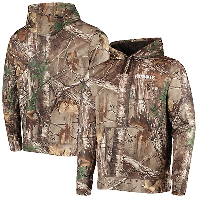 Dunbrooke Realtree Camo New England Patriots Circle Champion Tech Fleece Sweat à capuche pour homme