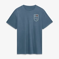 Men's Fanatics  Blue New England Patriots Washed Americana T-Shirt