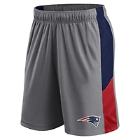 Men's Fanatics Gray New England Patriots Primary Logo Shorts