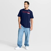 T-shirt Fanatics bleu marine pour homme, motif Chop Block Legacy des New England Patriots