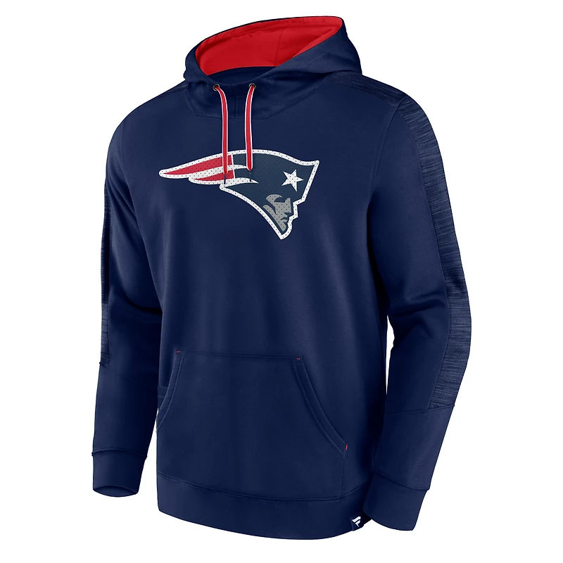 Sweat à capuche Fanatics Navy New England Patriots Defender Evo pour hommes