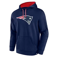 Sweat à capuche Fanatics Navy New England Patriots Defender Evo pour hommes