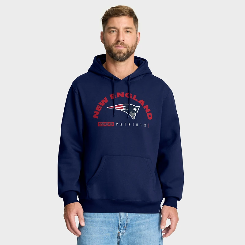 Men's Fanatics Navy New England Patriots Delay of Game Legacy Pullover Hoodie