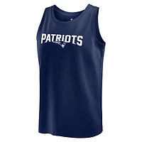 Débardeur bleu marine Fanatics New England Patriots Elements pour hommes