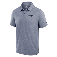Polo technique Front Office bleu marine Fanatics pour homme des New England Patriots