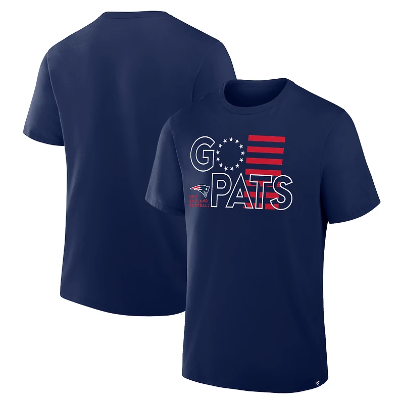 Men's Fanatics Navy New England Patriots Hometown True Favorite T-Shirt