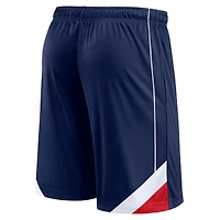 Men's Fanatics Navy New England Patriots Interlock Shorts