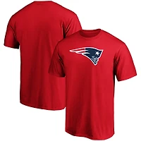 Men's Fanatics Red New England Patriots Primary Logo T-Shirt