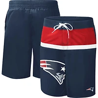 Men's G-III Sports by Carl Banks Navy New England Patriots Sea Wind - Swim Trunks