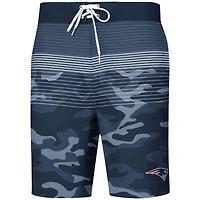 Men's G-III Sports by Carl Banks Navy New England Patriots Wave Swim Trunks