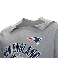 T-shirt adaptatif gris New England Patriots Tackle pour hommes