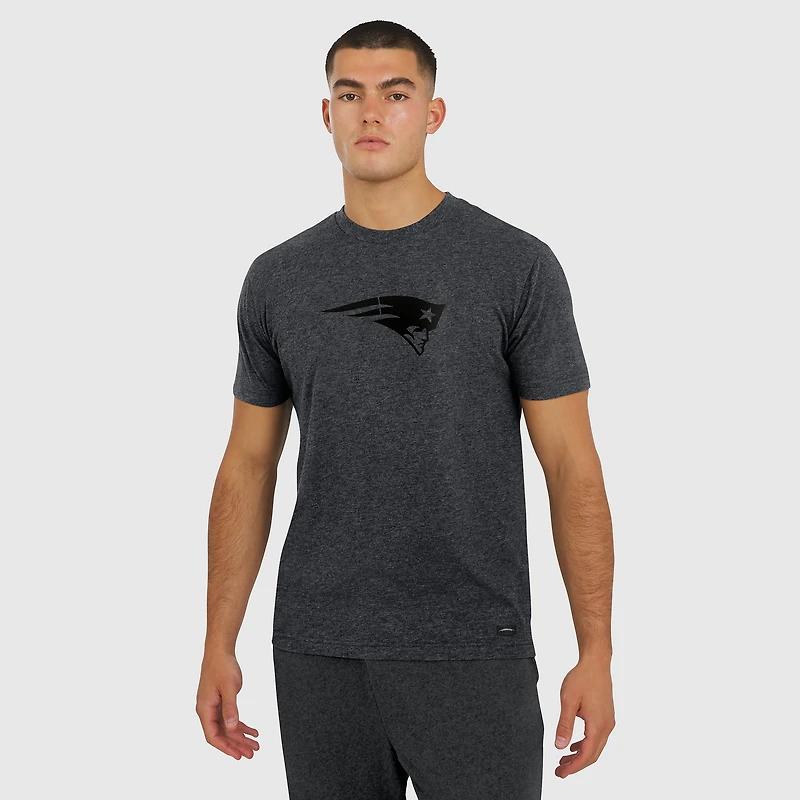 Men's J. Palmer  Graphite New England Patriots Players Lounge Tri-Blend T-Shirt