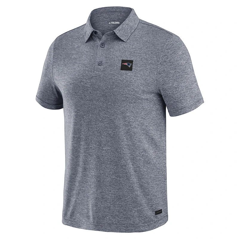 Men's J. Palmer Navy New England Patriots Four Down Polo