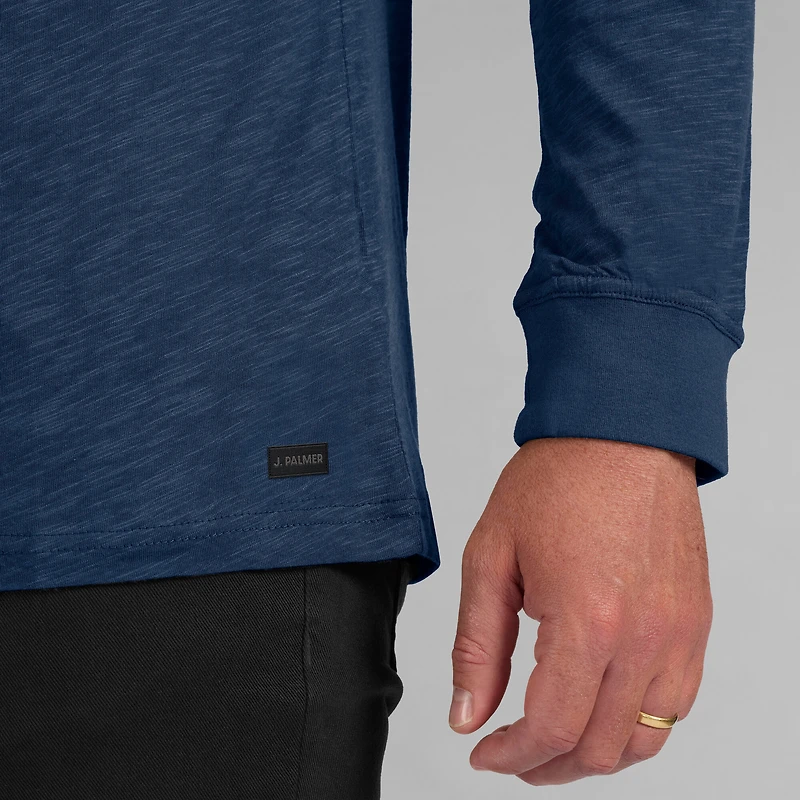 Men's J. Palmer Navy New England Patriots In-The-Pocket Long Sleeve T-Shirt