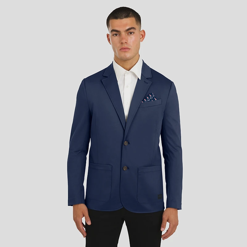 Blazer homme J. Palmer bleu marine des New England Patriots