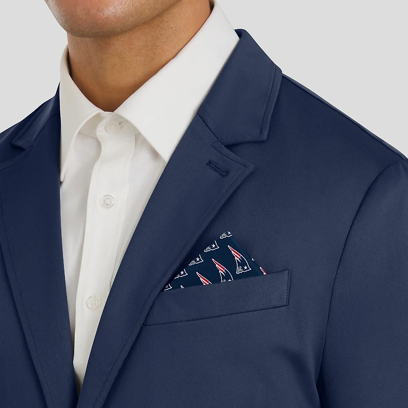 Men's J. Palmer Navy New England Patriots Man-In-Motion Blazer