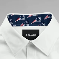 Chemise habillée boutonnée à manches longues Motion Stretch New England Patriots de J. Palmer pour homme