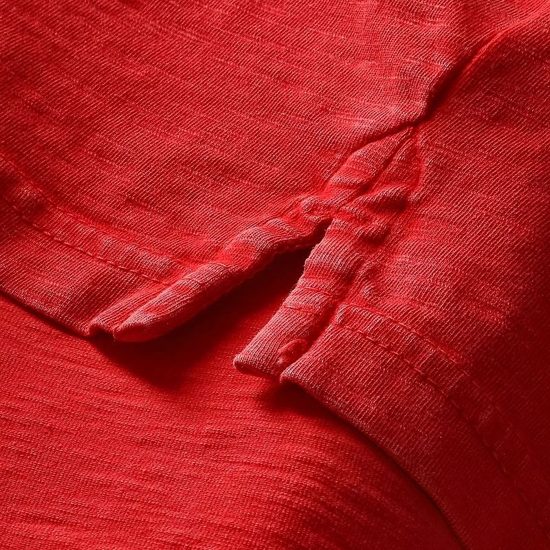 Polo johnnie-O rouge pour homme, style rétro New England Patriots, délavé côtier