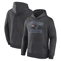 Sweat à capuche homme New England Patriots Arch Victory bleu marine avec logo athlétique