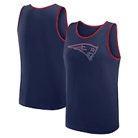 Men's Logo Athletic Navy New England Patriots Unmatched Success Tank Top