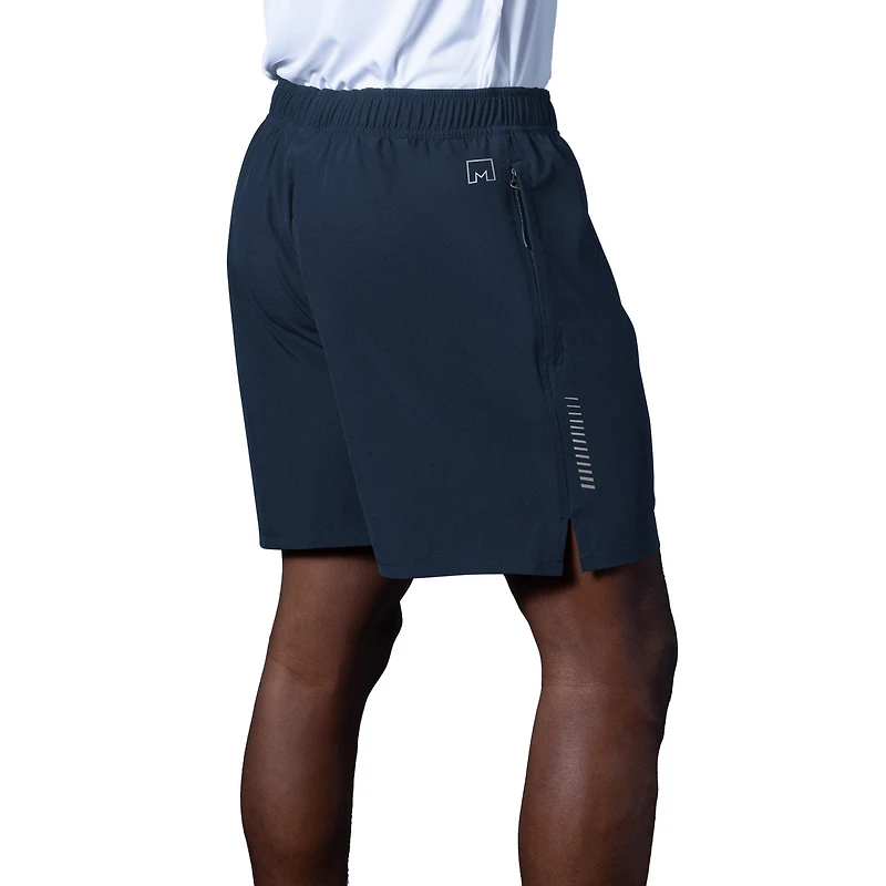 Short de performance d'essai bleu marine MSX by Michael Strahan pour homme des New England Patriots
