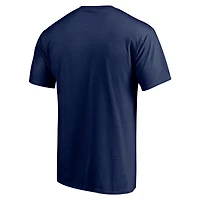 Men's  Navy New England Patriots Fade Out T-Shirt