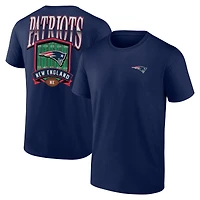 Men's  Navy New England Patriots Full Range T-Shirt