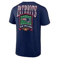 Men's  Navy New England Patriots Full Range T-Shirt