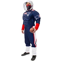 Men's Navy New England Patriots Game Day Costume