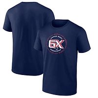 Men's  Navy New England Patriots Open Receiver T-Shirt