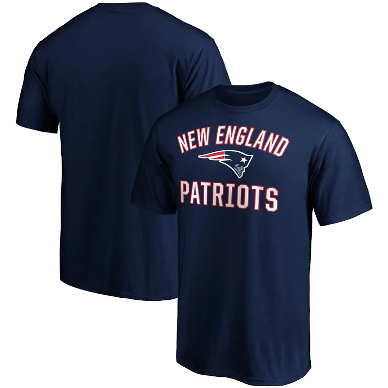 Men's  Charcoal New England Patriots Victory Arch T-Shirt