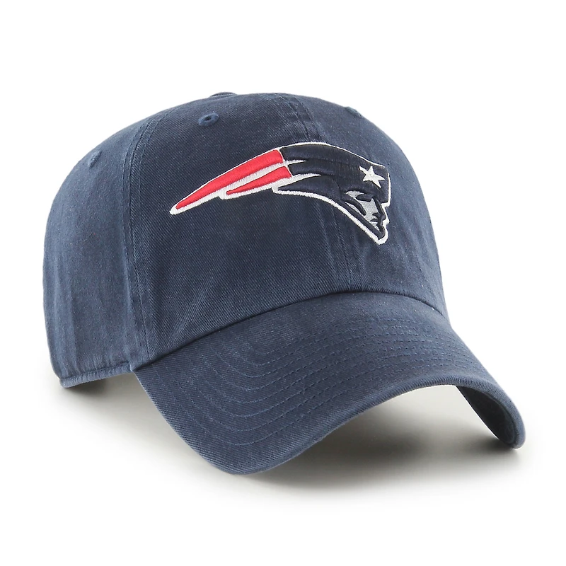 Casquette ajustable pour homme « 47 Red New England Patriots Clean Up Primary Logo »