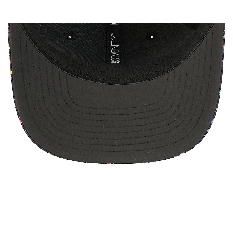 Casquette ajustable New Era noire New England Patriots 2025 NFL Crucial Catch 9SEVENTY pour homme