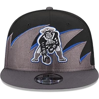 Casquette Snapback 9FIFTY New Era New England Patriots Gridiron Classics Tidal pour hommes