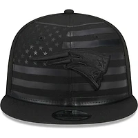 Men's New Era Black New England Patriots Independent 9FIFTY Snapback Hat