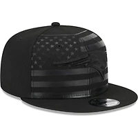 Men's New Era Black New England Patriots Independent 9FIFTY Snapback Hat