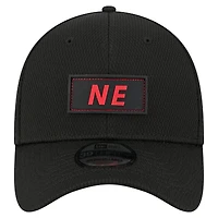 Casquette New Era noire England Patriots Scoreboard 39THIRTY Flex pour homme